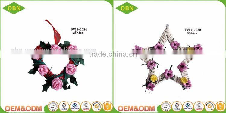 Wholesale lovely wicker heart for decoration