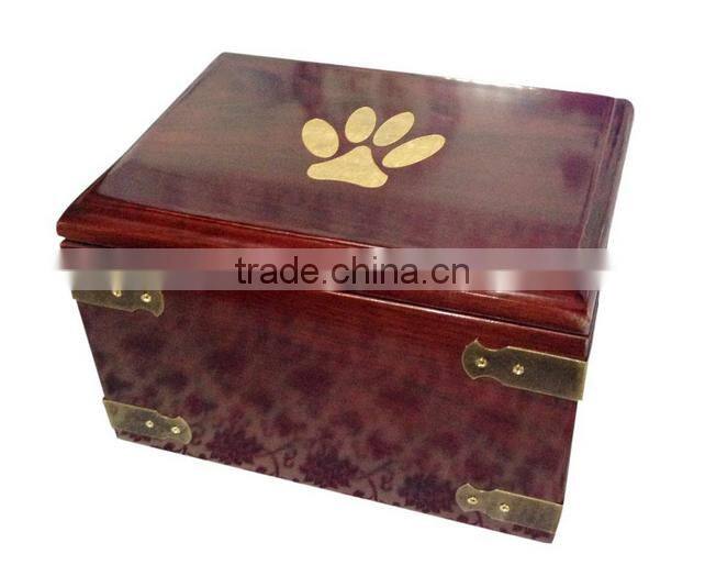 Funeral supplies ceramic pet urn for pet ashes