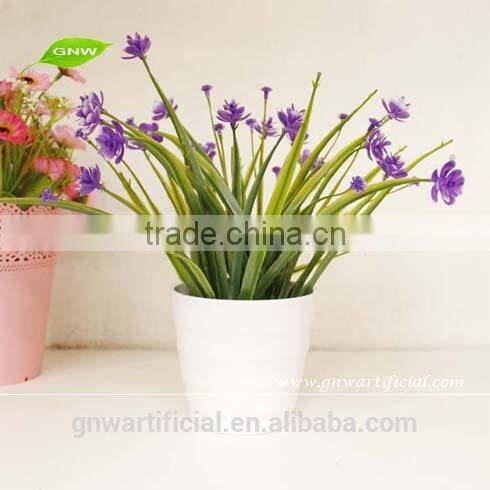 GNW GP025 Artificial Plastic Flower Plant Pots for office table decoration