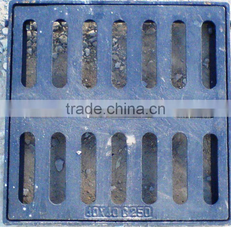 C250 cast ductile iron gully drainage grill grate