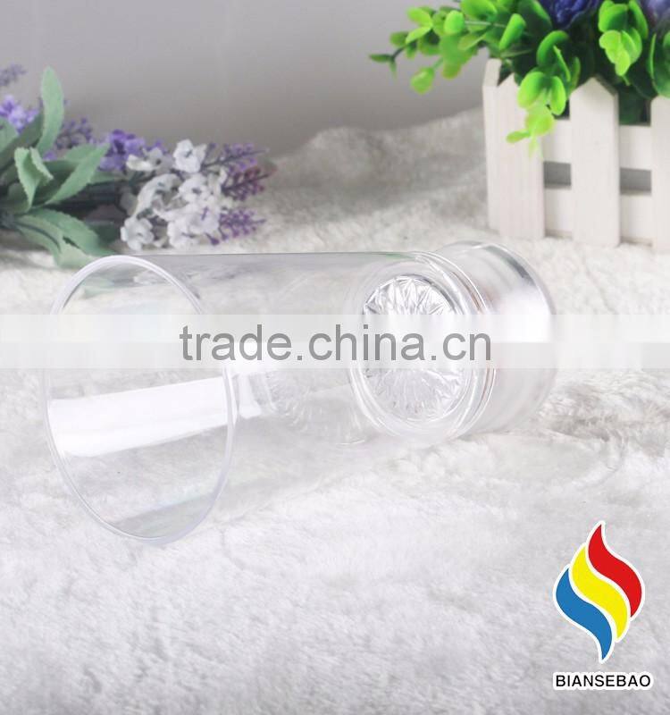Wholesale custom high quality stemless wine glass