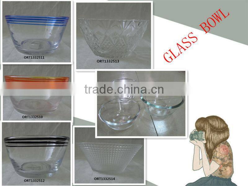Tempered glass bowls,clear bowl,kitchen bowl