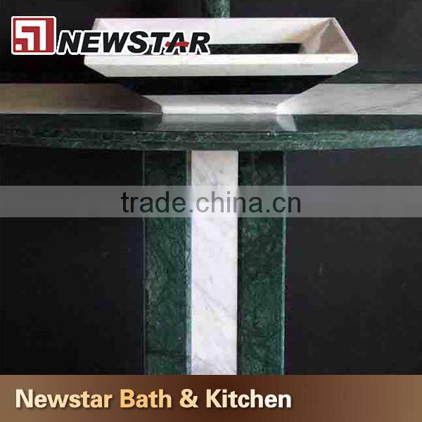 China high quality hot sales natural stone pedestal sink