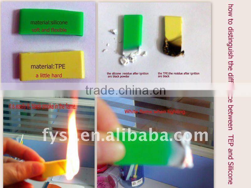 Custom design fashion silicone colorful belt for teens