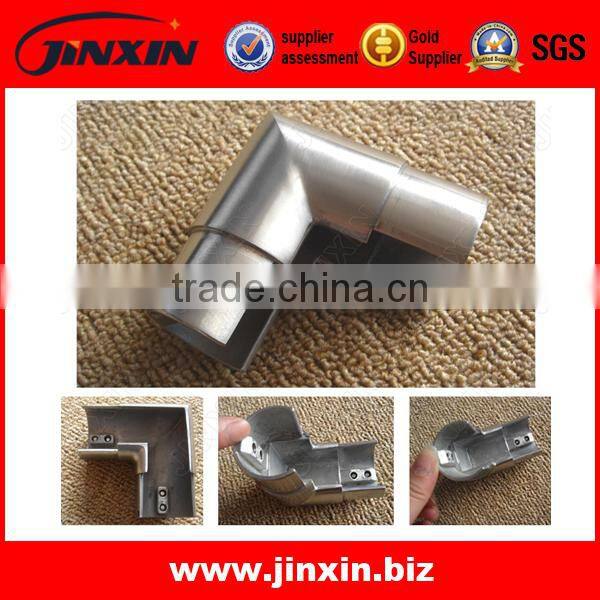 Mild steel 90-degree elbow, stainless steel handrail fittings elbow