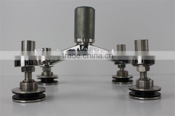 Stainless Steel glass curtain wall spider system for construction