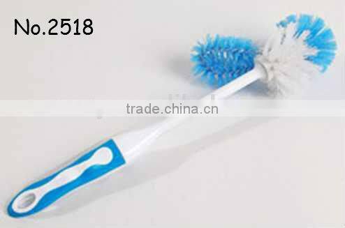 Long handle plastic toilet brush cleaning brush