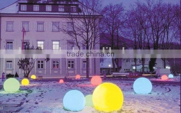 Color Changing Remote Control Rechargeable LED big christmas balls
