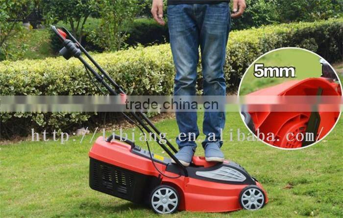 For 25CM 500M*2 grass, Hot sale 1400W electric lawn mower,grass cutter