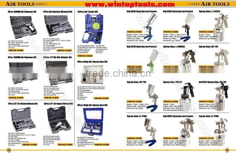 High pressure spray gun