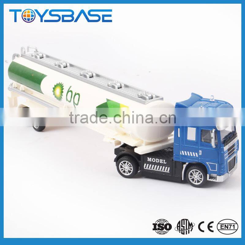 Customized Logo OEM Designed Alloy Die Cast Models Toy Tanker Truck Diecast Model Car 1 18