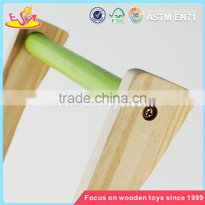 wholesale educational wooden baby activity walker funny toys wooden baby activity walker with building blocks W16E076