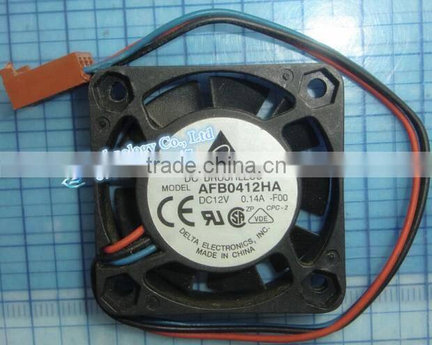 AFB0412HA-FOO 40*40*10mm 4cm DC12V 0.14A Double ball Cooling fan 3wire