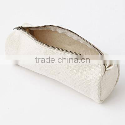 solid canvas customize pencil bag