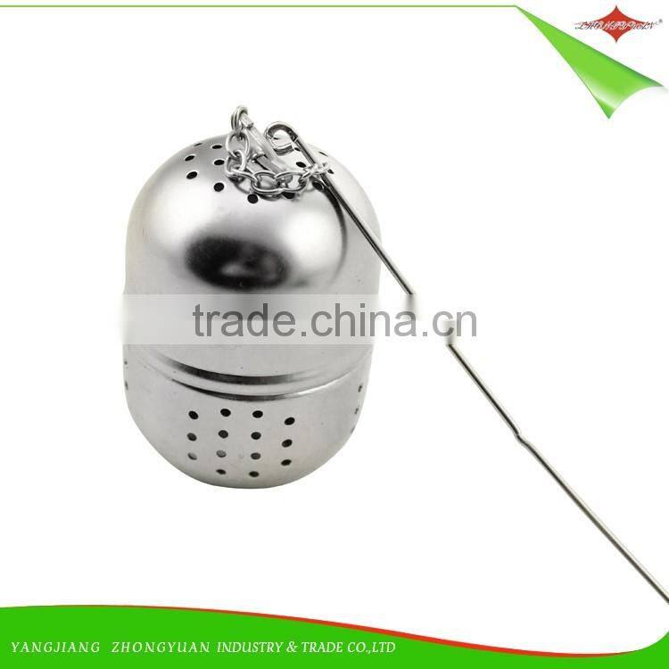 ZY-S3018 Novelty teapot shaped stainless steel tea infuser