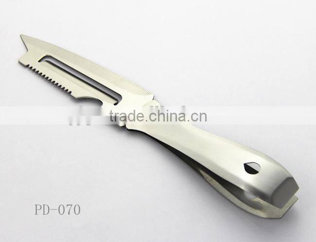 Pocket knife multi tool for travel,Stainless steel Multifunction knife PD-069