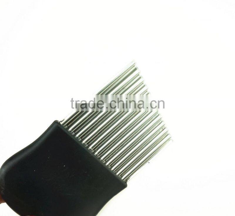 42014 stainless steel cheese vegetable crinkle cutter