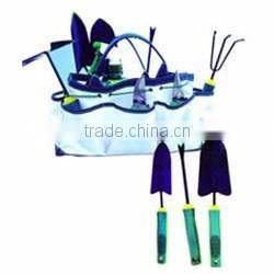 10pcs decorative french gardener tools with nylon basket