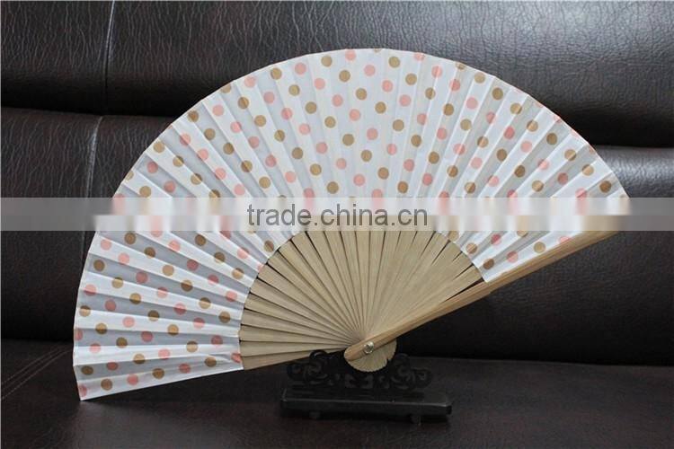 21cm High Quality Custom Design Folding Hand Fan