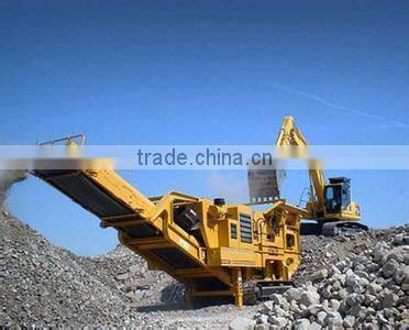 high tech crawler crusher plant for mining