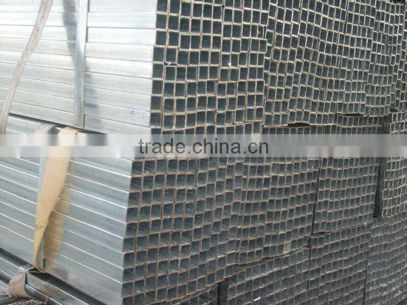 Hot dipped galvanized tube