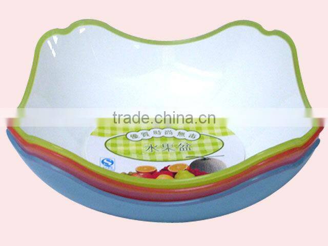 Square Fruit Dish Salad Bowl