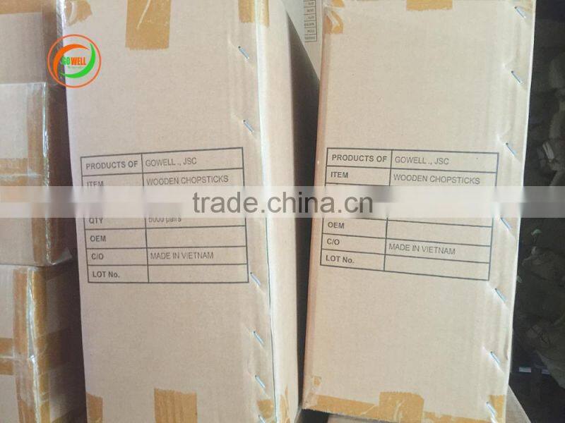 Hot sales 2017 - Disposable Wooden chopsticks 203.x4.3mm; 203x4.5mm; 203x4.8mm for Japan and Korea market