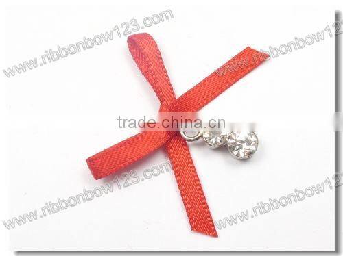 Wholesale satin ribbon bow for underwear