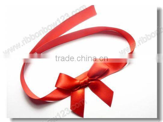 Jewelry Box Decoration Fasten Tied Red Ribbon