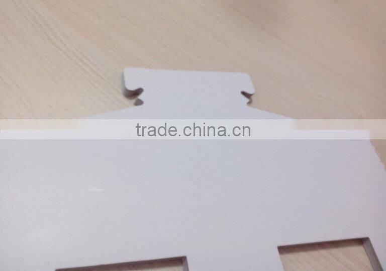 White Shirt Collar Cardboard For Garment Packing Accessories