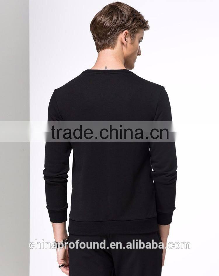 Fleece Sweatshirts Man Men Pullover Sweatshirts Customize Printing Logo