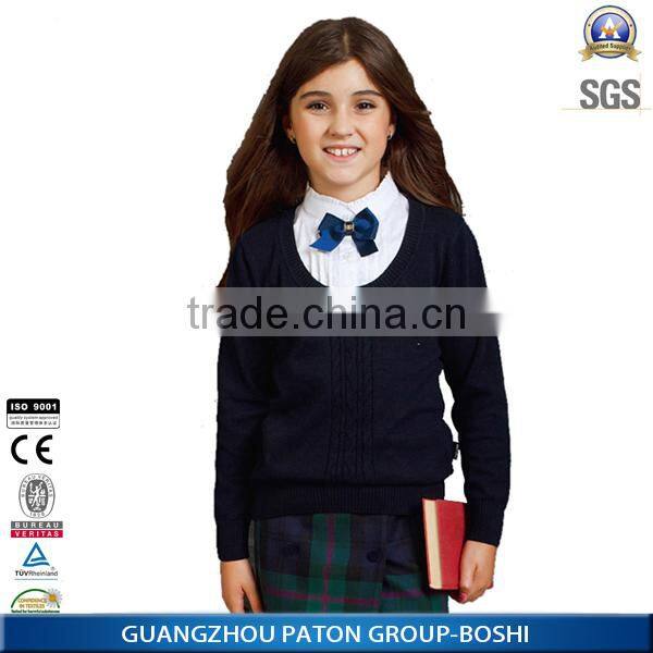 Boshi profesional OEM knitwear sweaters v neck acrylic sweater