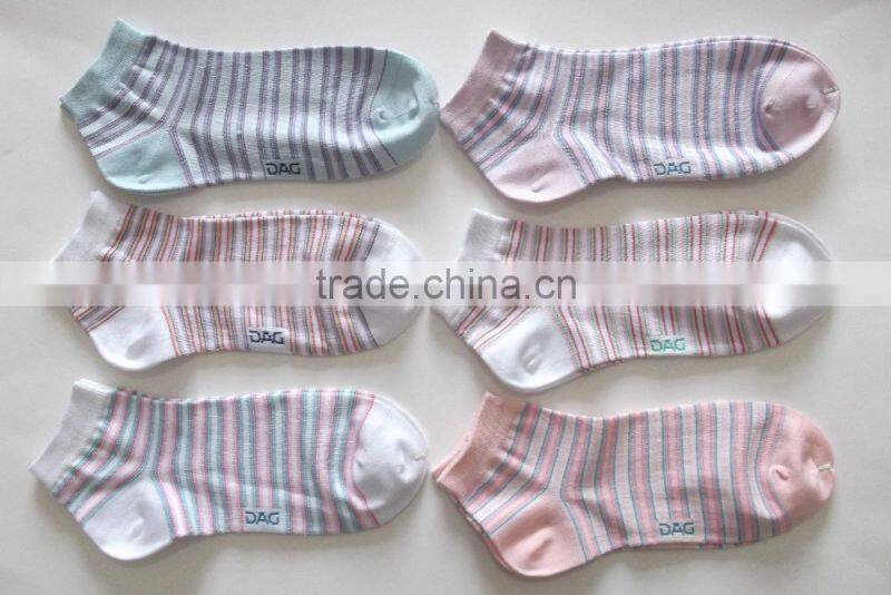 Cotton custom socks with logo