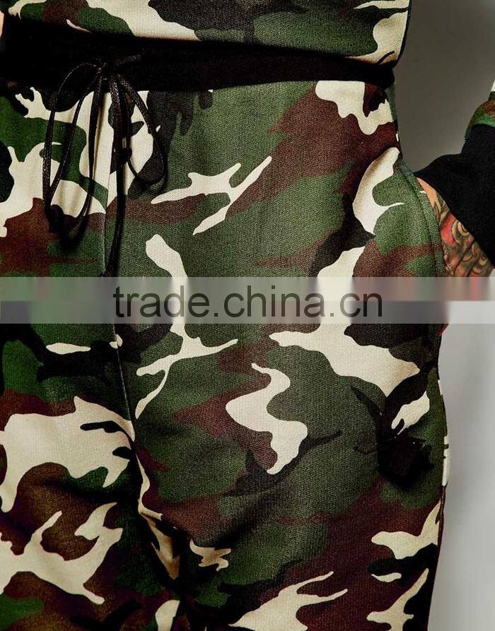 Granted camo skinny servis shoes joggers with drop crotch for man