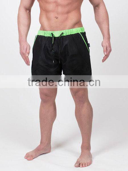 custom mid length swim/beach shorts