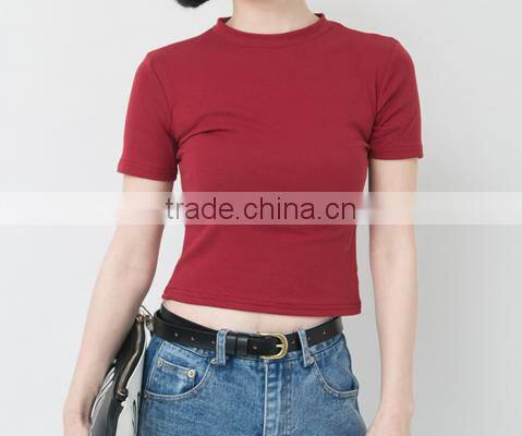 new fashion comfortable girl's t-shirt short sleeve