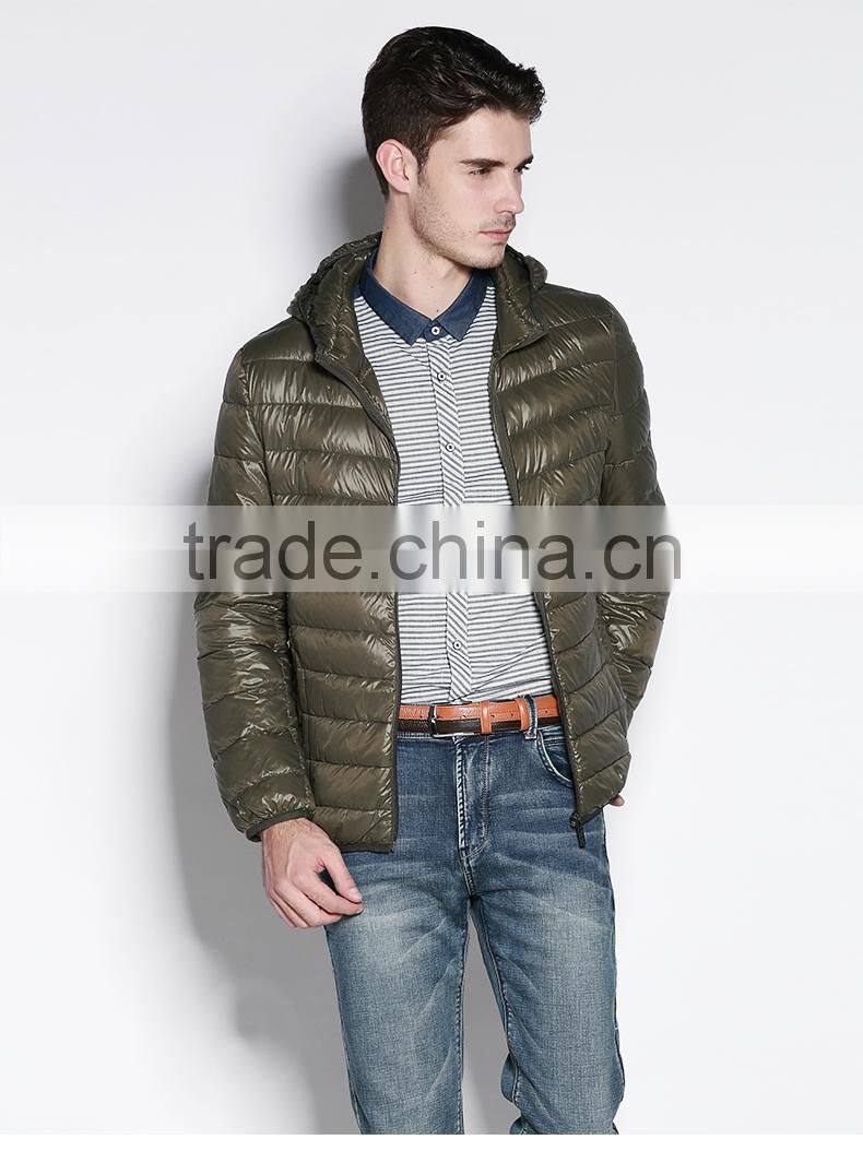 2015 OEM Men Hot Selling Light Duck Down Jacket