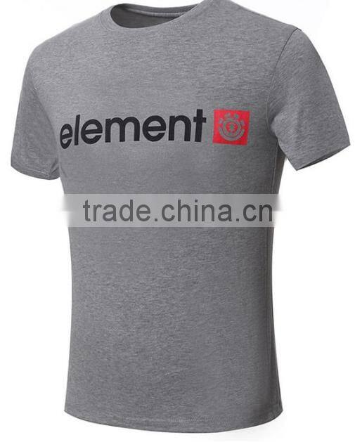 Men New Design Muscle Printed T Shirt Factory Customized Shirt Fitness Sport T Shirt