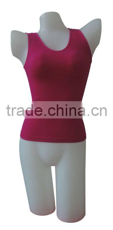 Seamless women's sports tanktop sexy tanktop