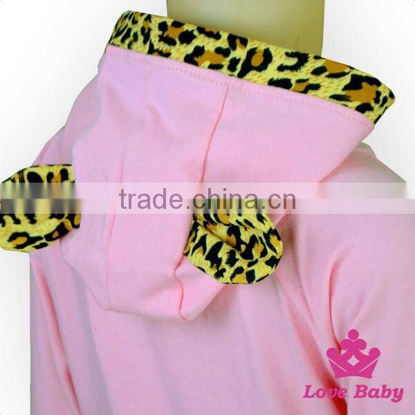 2017 Spring Sweet Girls Clothes Sets Cotton Girl Suit Rabbit Ears Boutique Outfit Kids Comfortable Clothing