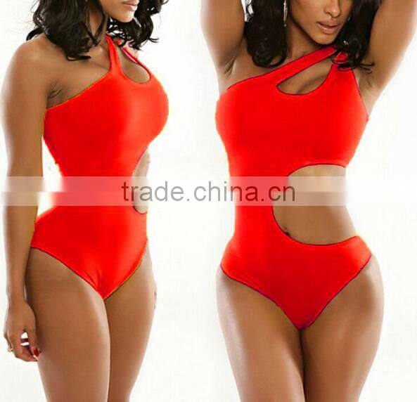 EY0021A Women's Sexy Bodysuit Backless One Piece Monokini Swimsuit