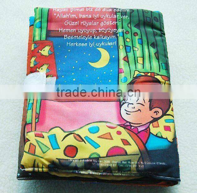 colorful cloth book,educational books