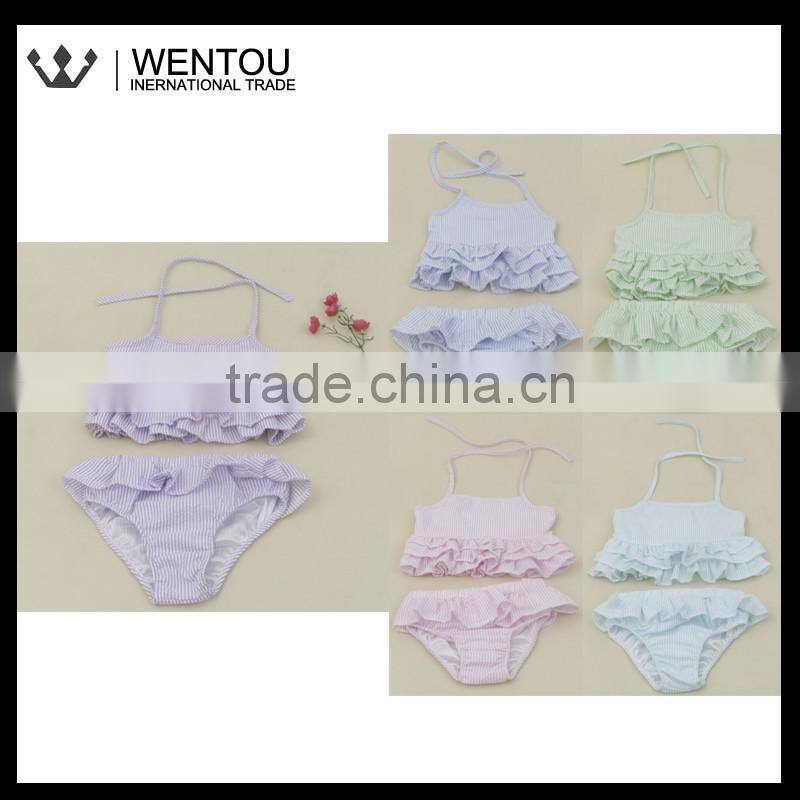 Personalized Blank Gingham Swim Suit