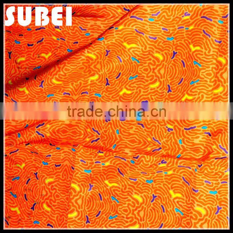 12MM Import printing colourful small broken flower heavy crepe silk fabric,wholesale dress and shirtssilk cotton blend fabrics