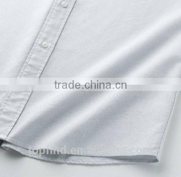 Long Sleeve Oxford Men casual Shirt