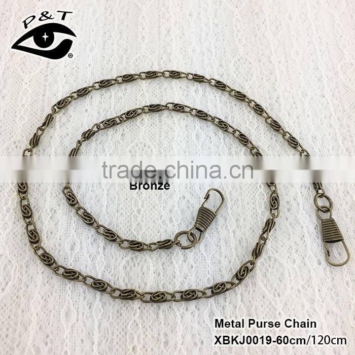 42cm Metal Handbag Chain Metal Chains for Purses Zinc Alloy Plating Jewelry Findings Bag Hardware Accessories for Bags Garment