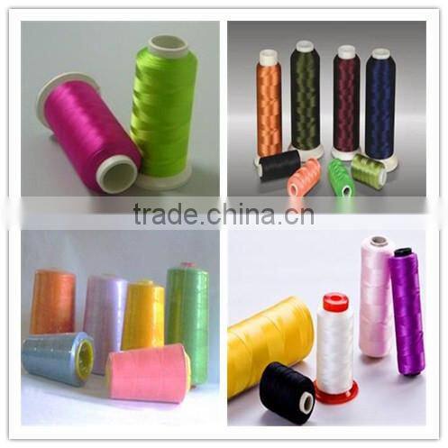 dope dyed 100% spun polyester sewing thread 5000 yard 40/2