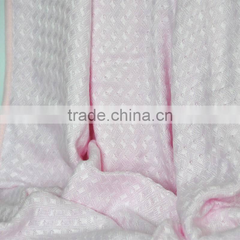 hot sale square plain dyed eco-friendly baby blanket
