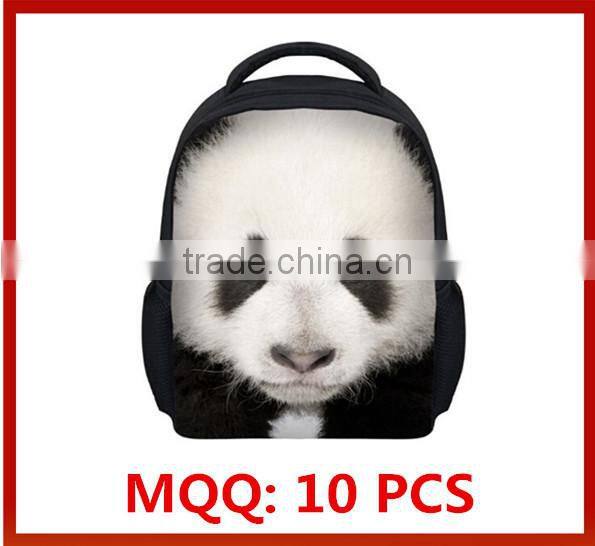 Animal Panda Face 3d Backpack For Kids/3D Printed Fashionable Backpack/3D Printing Trendy Cool Custom Backpacks