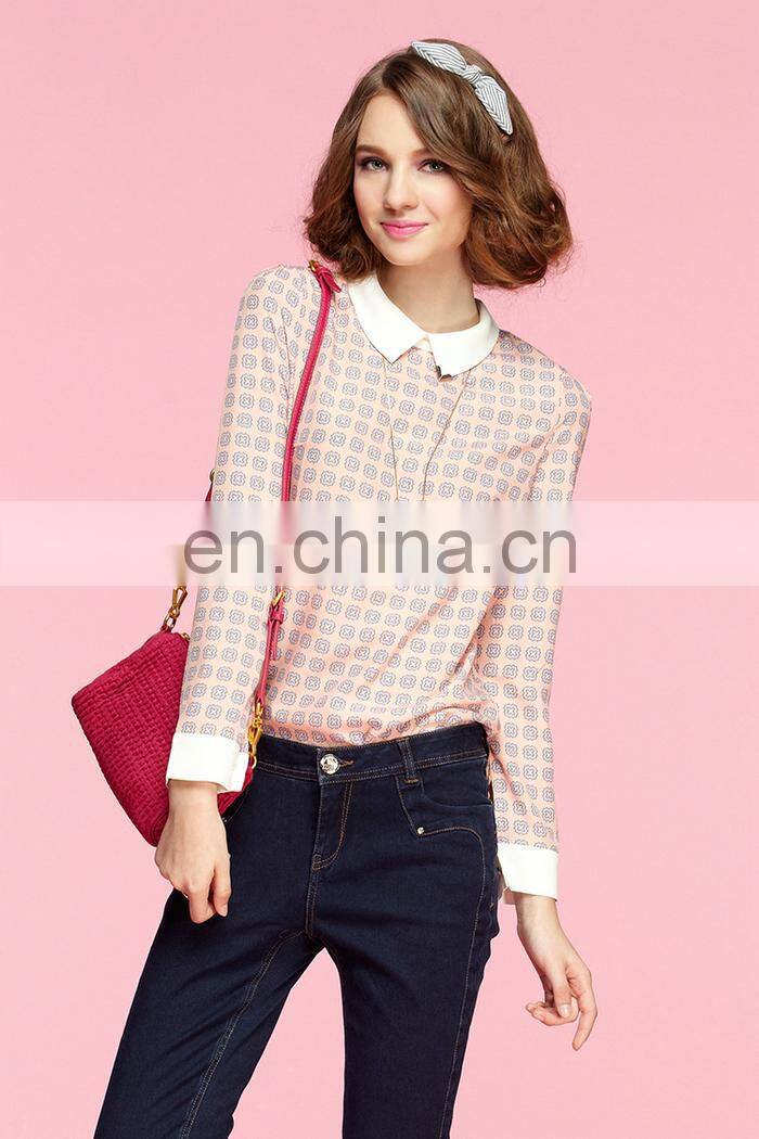 Ladies long sleeve blouses,elegant blouses long sleeve,fashion blouses
